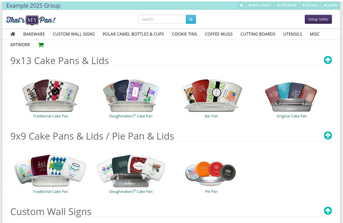 Free customer online ordering website