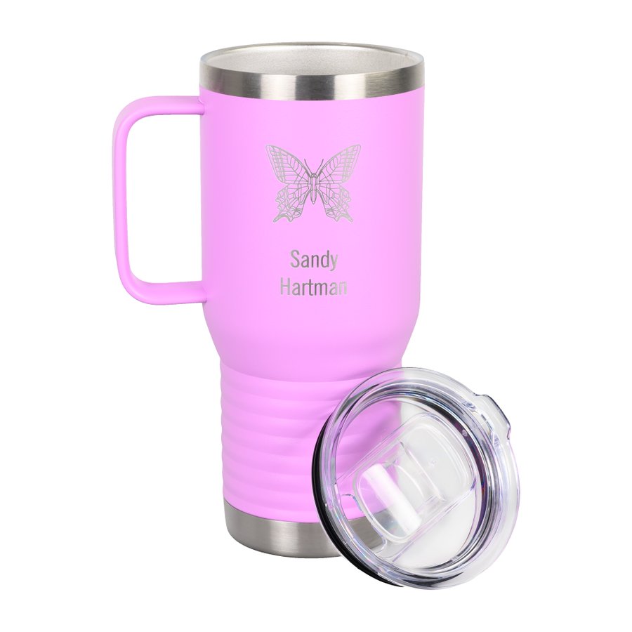 Lavender Polar Camel Handled, 20 oz